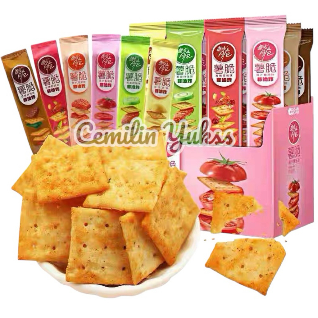 

ChaCha Potato Cracker With Original Flavour 35g ChaCha Potato Cracker With BBQ Flavour Tomato Flavour