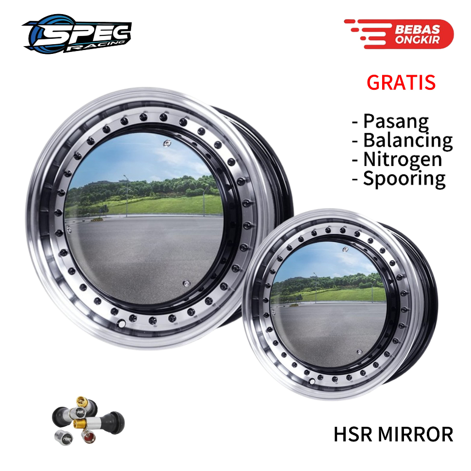 Velg Racing Ring 16 Hsr Mirror Untuk Mobil Starlet Corolla Ignis Kijang Dan Panther