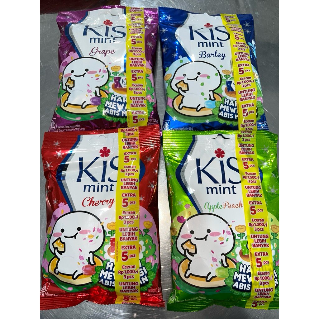 

permen kis mint aneka rasa 125g