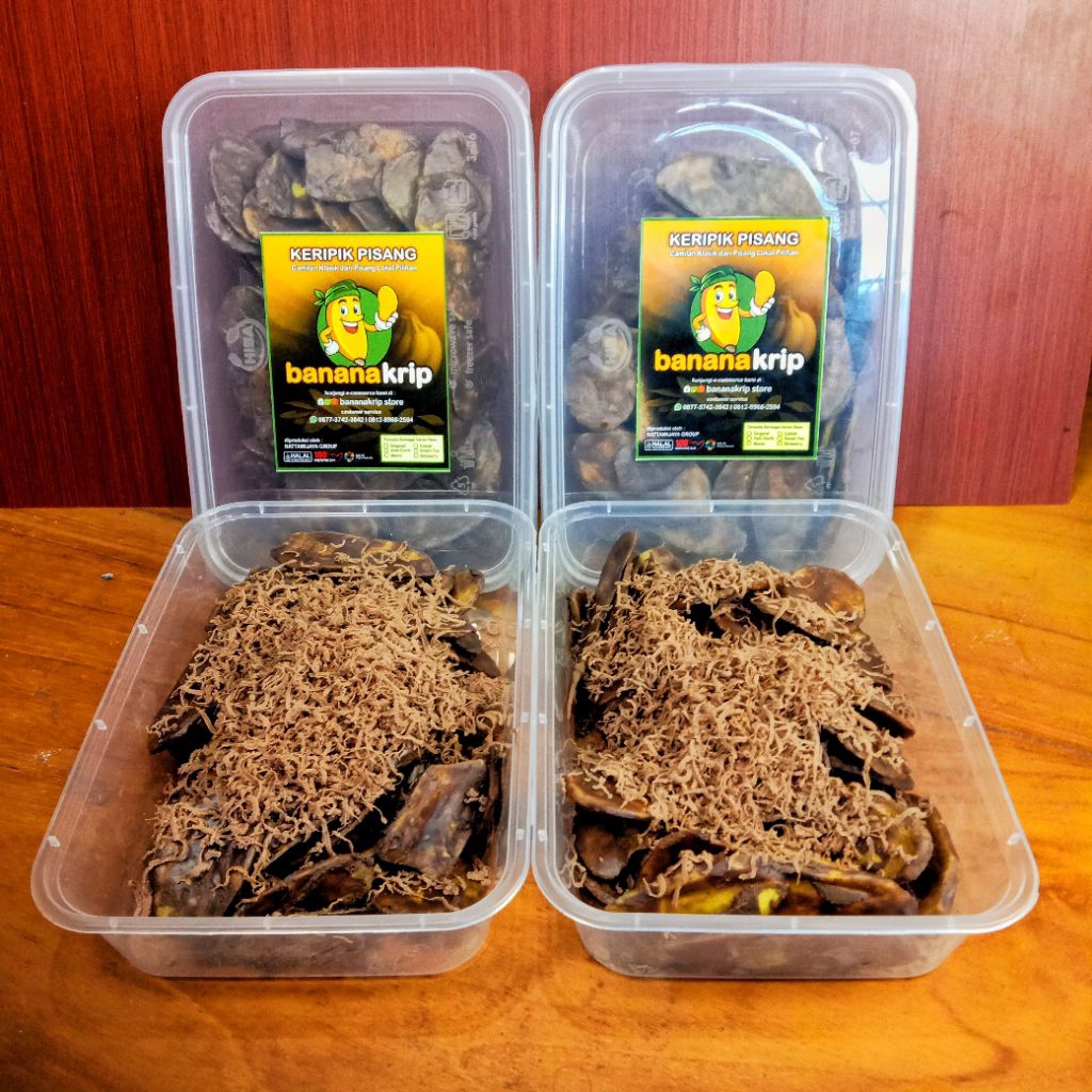 

Keripik Pisang Coklat Extra Chocolate Sprinkles– Topping Coklat Dark Premium Melimpah | Fresh 500 ml