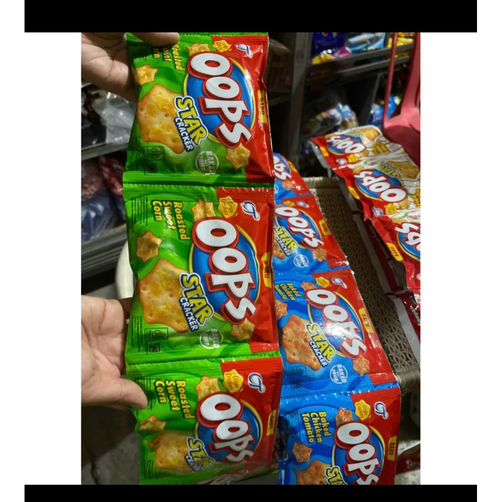 

Oops Star Crackers 1renceng 10pcs