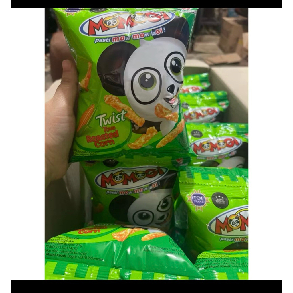 Momogi Twist Jagung Bakar Renceng isi 10pcs
