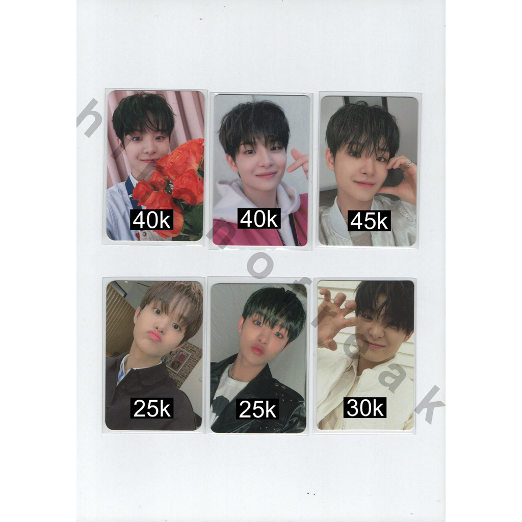[clearance sale] treasure jihoon pc membership kit teuday baby photo card treasure world tworld pop 