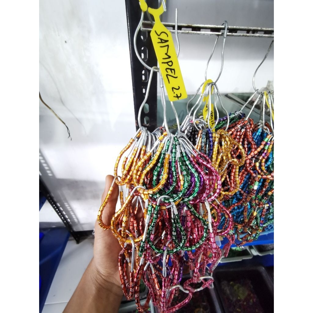 25pcs RING KONIN,PLECI ,SOGON, UNTUK DEWASA ukuran 2.7mm