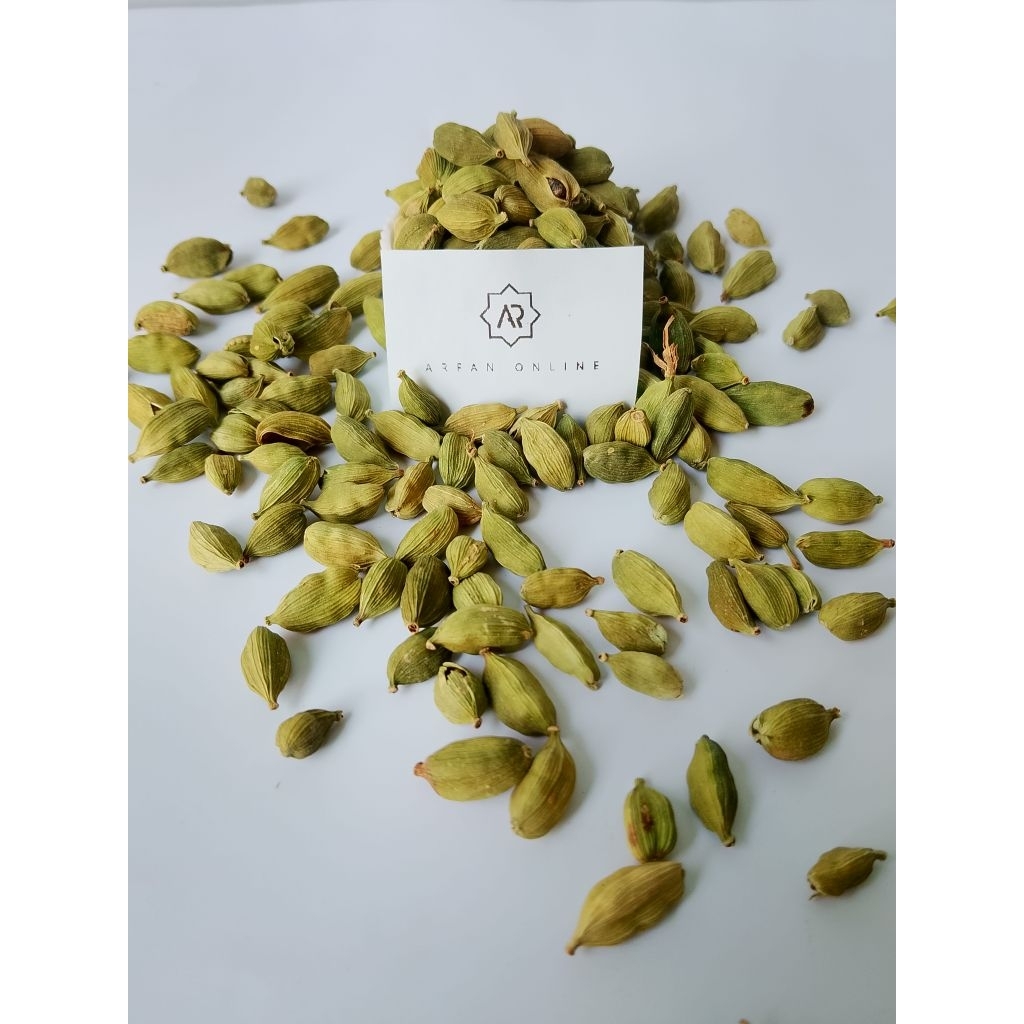

Green Cardamom 5gr – Kapulaga Hijau Premium Wangi Asli Rempah Aromatik untuk Masakan