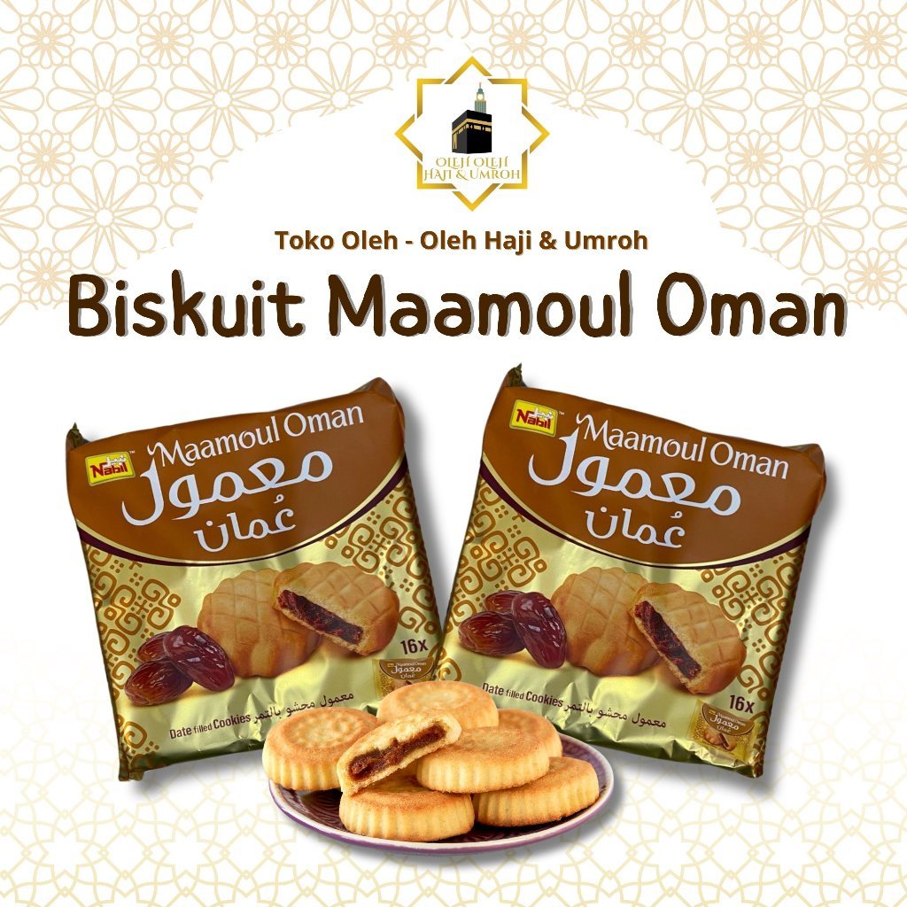 

BISKUIT MAAMOUL OMAN NABIL TERBARU ISI 16PCS