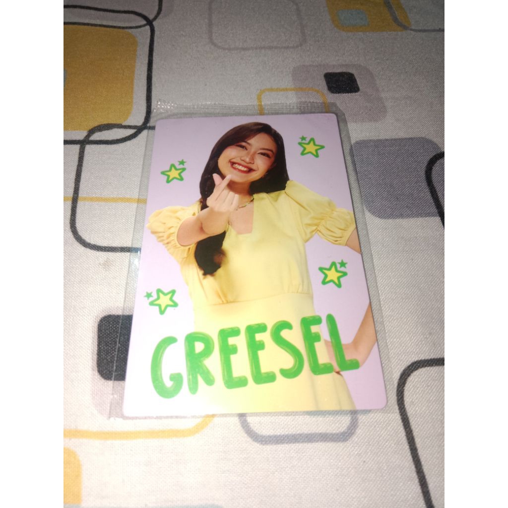 Photocard Greesel Japota x JKT48