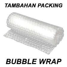 

TAMBAH PACKING BUBBLE WRAP PELINDUNG PENGAMAN AMAN EXTRA
