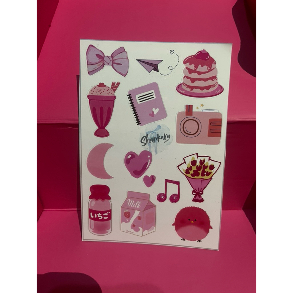 

Sticker Aesthetic For Journaling - Sticker Vinyl - Colour Aesthetic