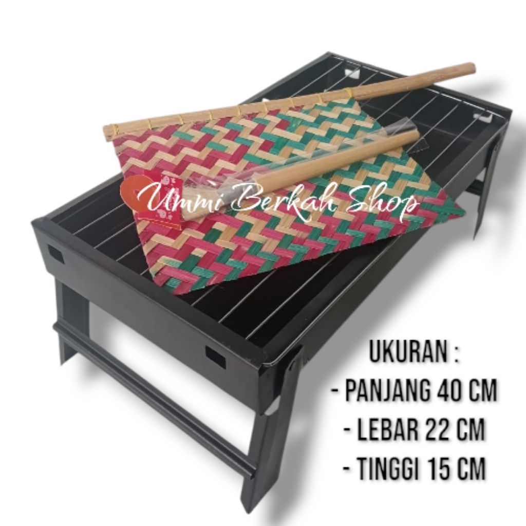panggangan sate/ Bakaran sosis / grill Barbeque alat pemanggang serbaguna