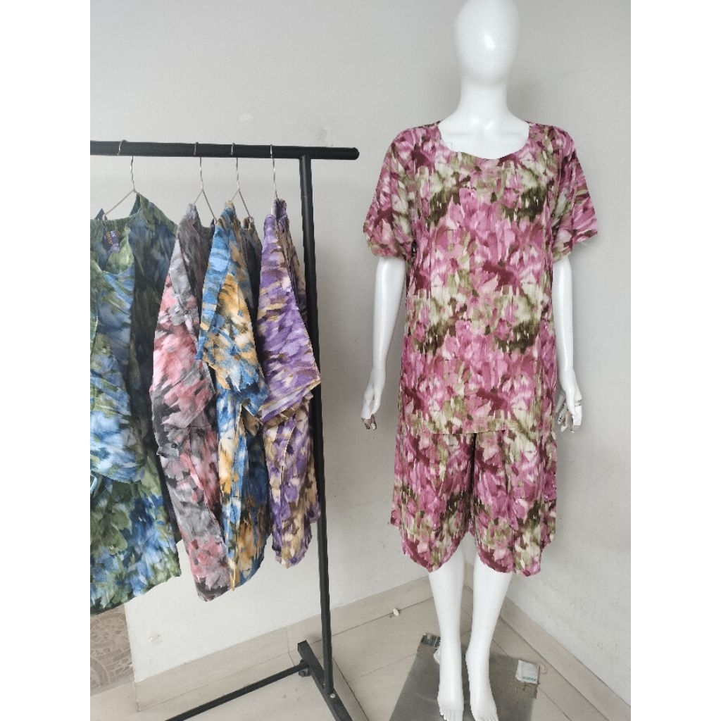 JESS || SETELAN BAJU TIDUR KUDA MAS LD 130CM/ MAXI LL