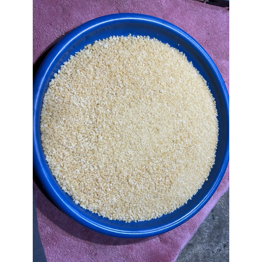 

OlahanSunda-Beras Singkong -Makanan Sehat Jadul - Oyek / Gatot / Tiwul / Growol – Olahan Singkong Kering Tradisional Siap Kukus