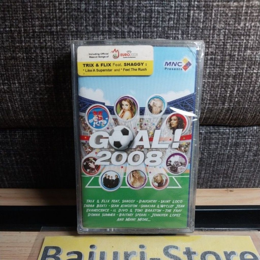 Kaset Pita "Euro 2008" "Shakira feat Wyclef Jean" "Groove Armada" "Evanesdence" "Tata Young" "Jennif