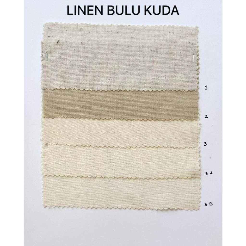 Kakania Textile 1 Roll Kain LINEN BULU KUDA