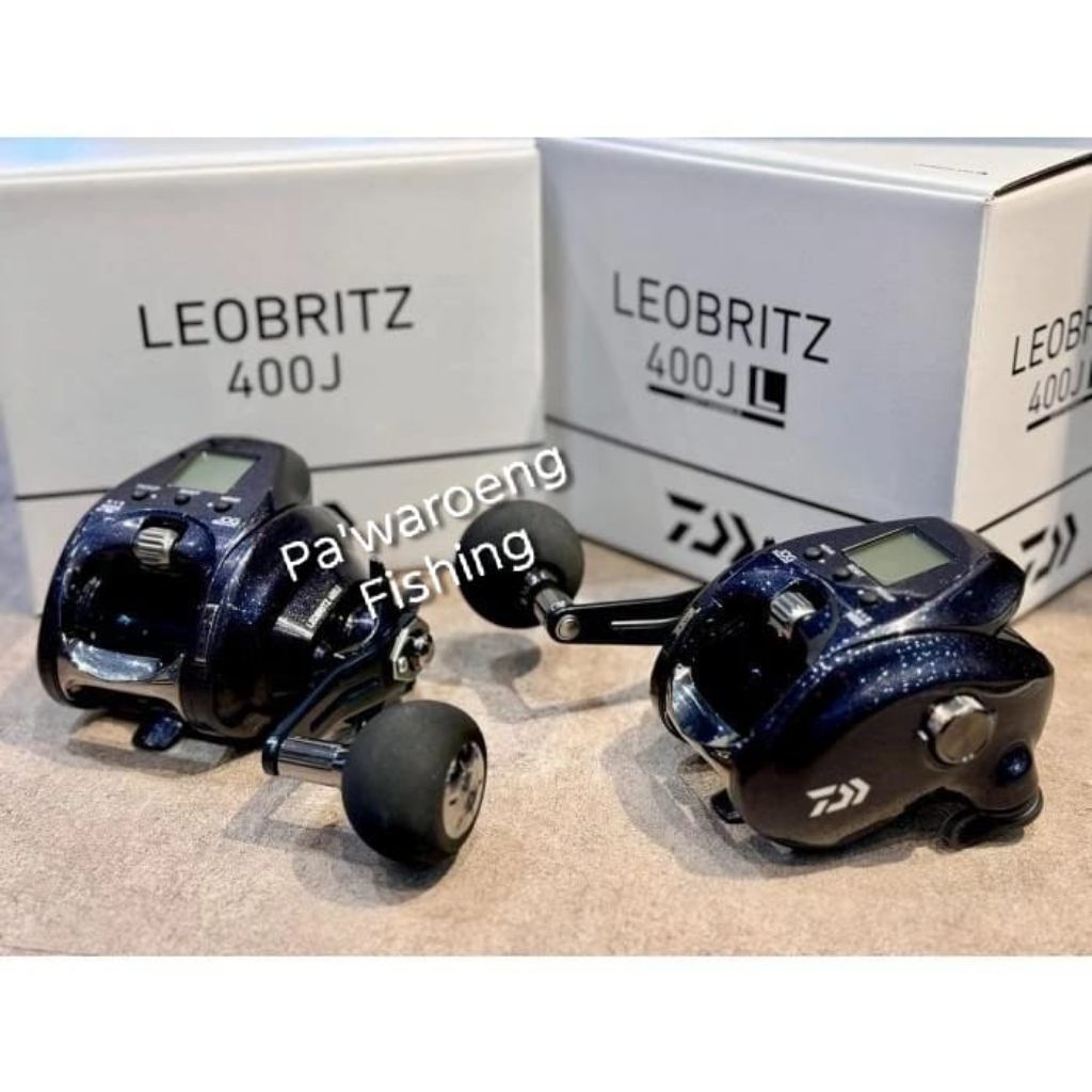 Reel Daiwa Leobritz 400J & JL | OverHead | Power Lever | Smart Reel | Garansi resmi 1 tahun