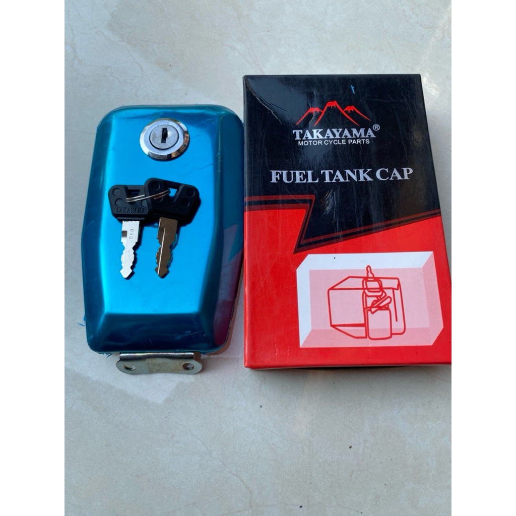 Tutup Tangki Bensin + Kunci Yamaha RXK RX-K RX King Cobra Kobra TAKAYAMA