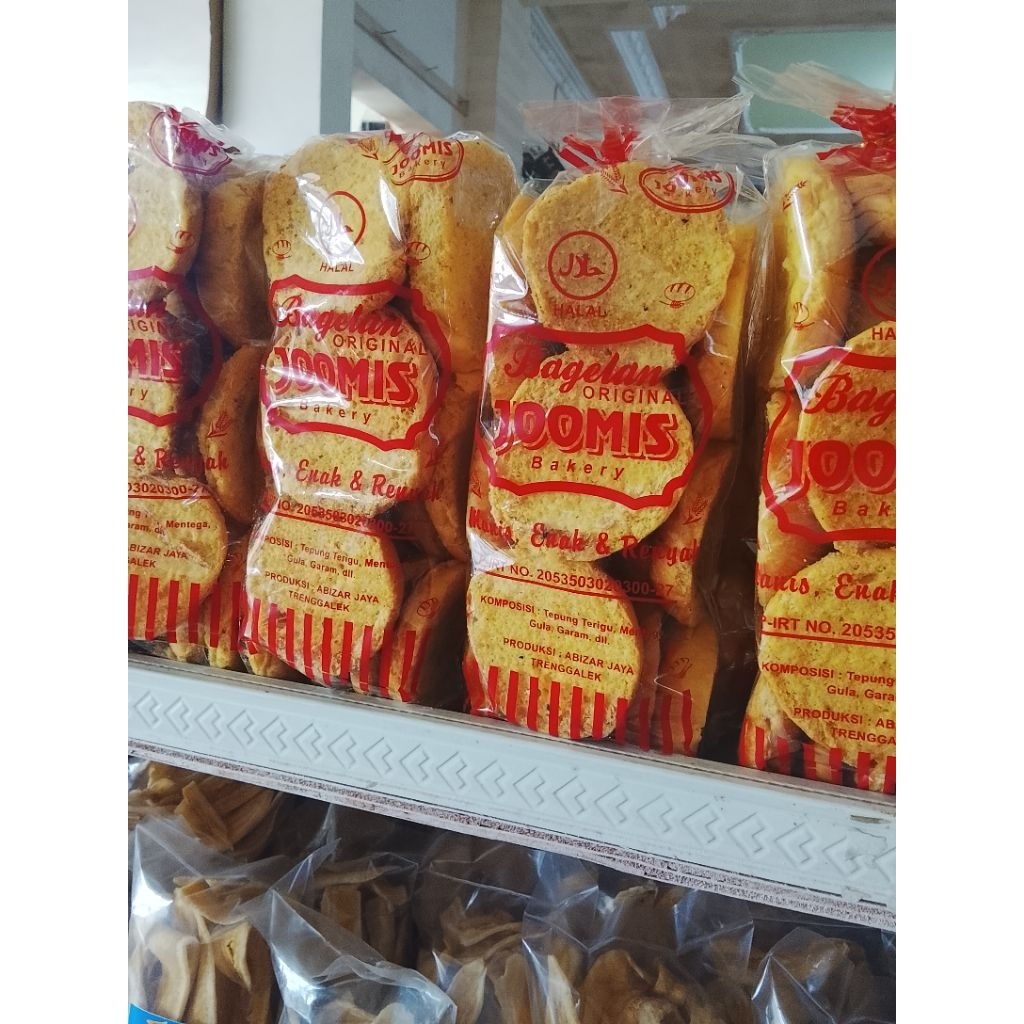 

Bagelan joomis manis renyah roti kering manis enak murah bersahabat