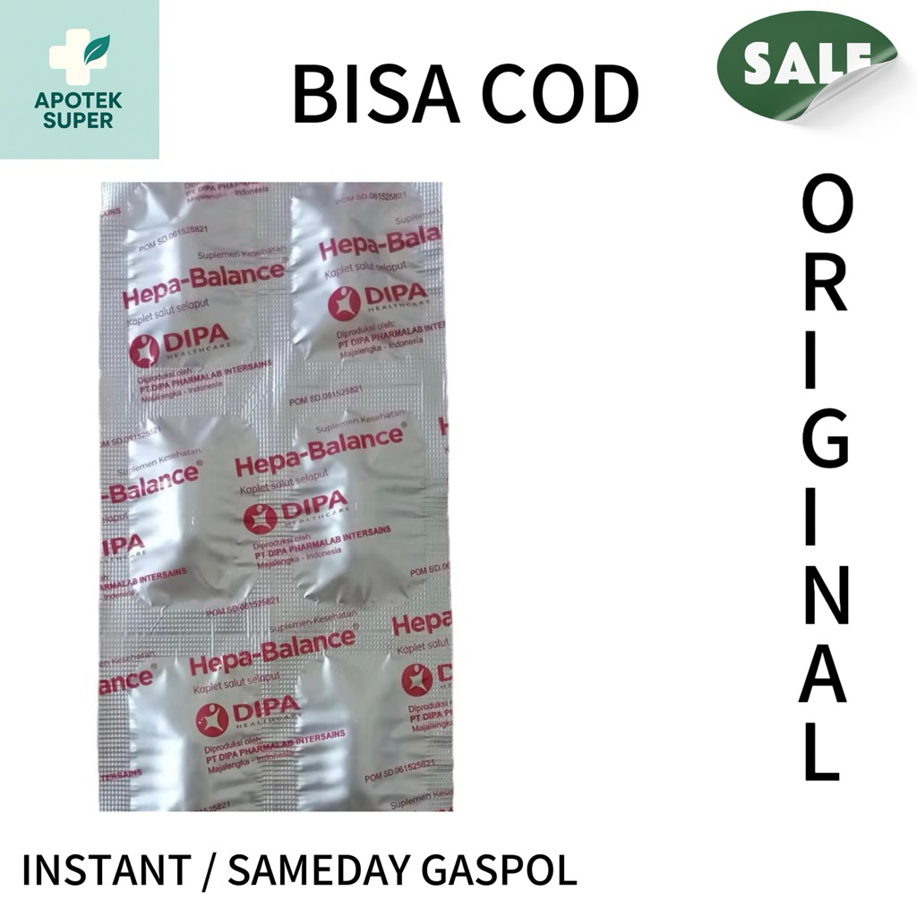 HEPA BALANCE STRIP 6 TABLET