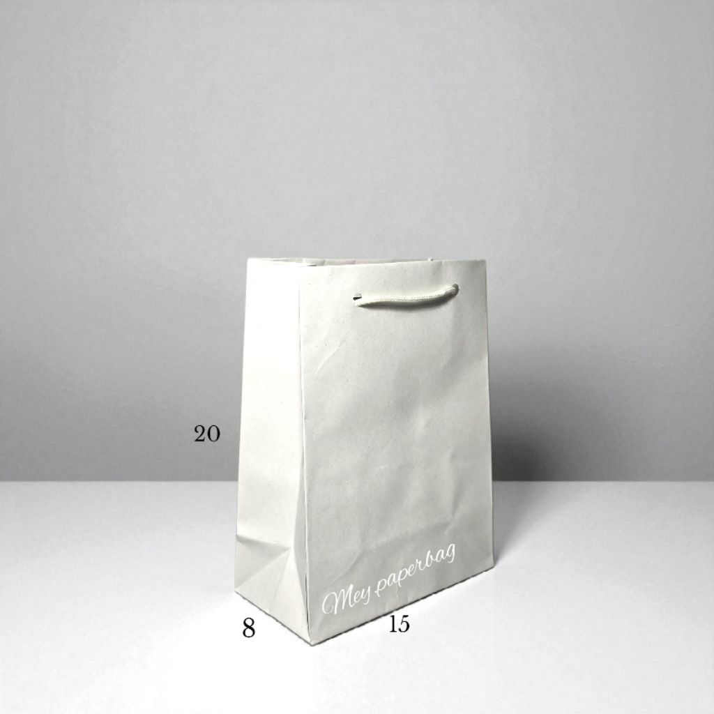 

Paper Bag Putih Polos Uk 15x20
