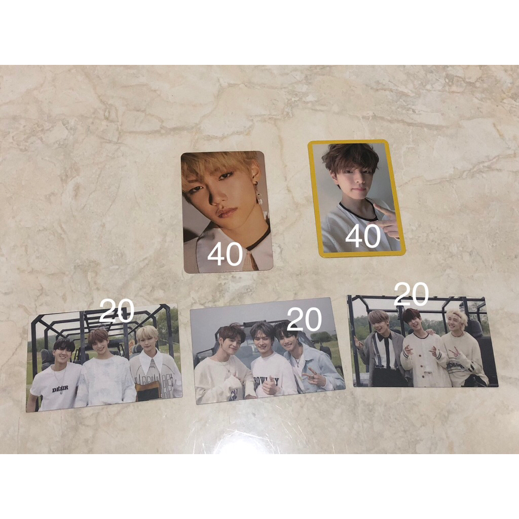 Photocard Stray Kids Felix Seungmin I.N Jeongin Bangchan Changbin Hyunjin Lee Know Han Jisung Woojin
