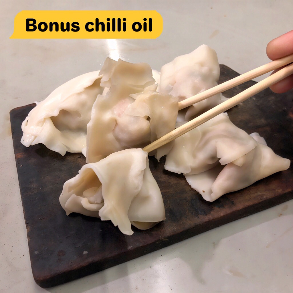 

PANGSIT AYAM WONTON Free Chilli Oil kedai Ainn