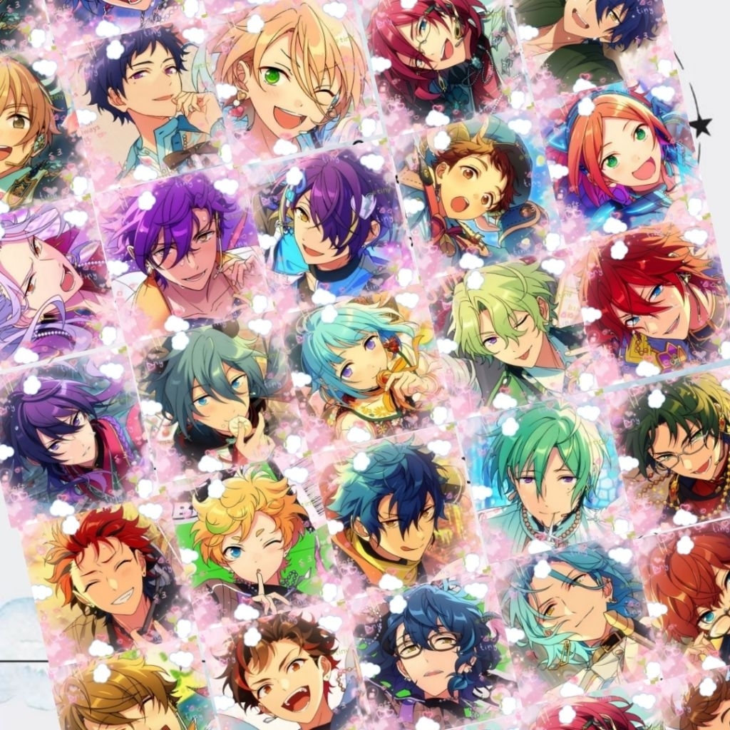 

Sticker Deco Ensemble stars (Mika, Eichi, Rei, Tsukasa)
