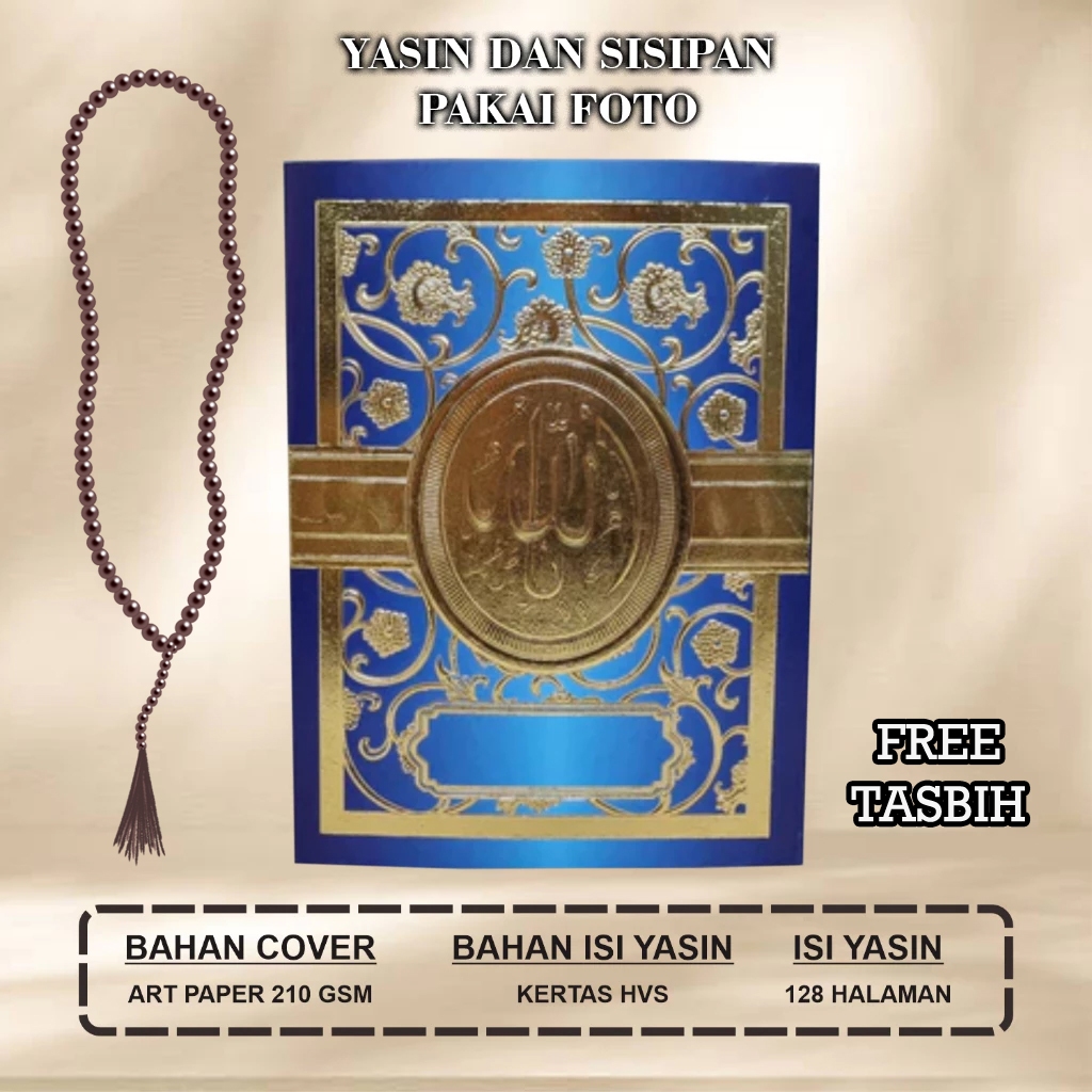 

CETAK YASIN COSTUME DAN TAHLIL ARAB DAN TERJEMAH 128 HALAMAN FREE TASBIH