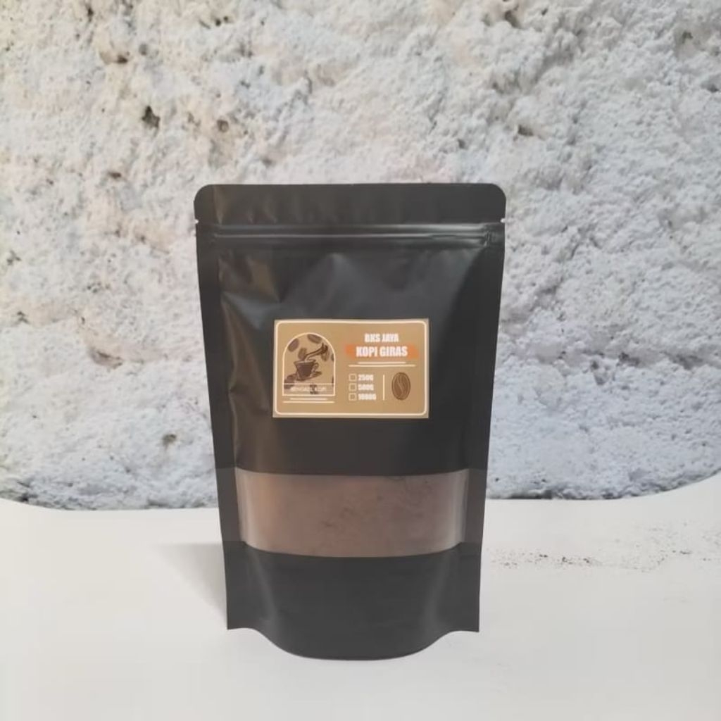 

KOPI GIRAS 1KG[Termurah]1kg kopi Bubuk Hitam/kopi bubuk murah/kopi (1000gram)