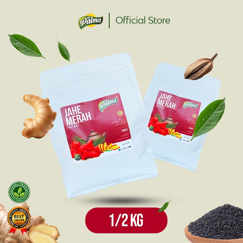 

JAHE MERAH INSTANT 500 GRAM PLUS HABBATUSSAUDA / JAHE MERAH INSTANT 500 GRAM