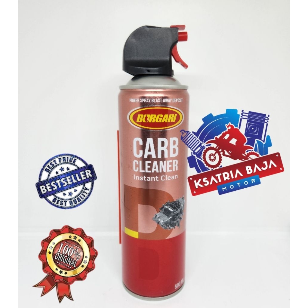 CARBURATOR CLEANER  BURGARI CARB CARBU CLEANER PEMBERSIH KARBURATOR BURGARI INJECTOR CLEANER 500 ML