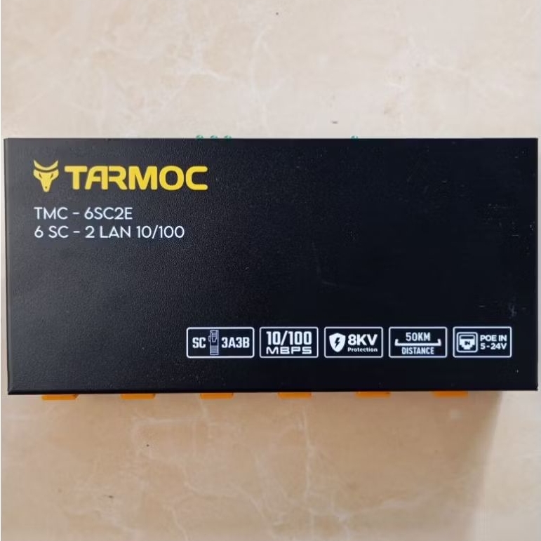 Media Conventer / HTB Tarmoc TMC 6SC2E 6 FO (3A-3B) 2 LAN 10/100 Mb