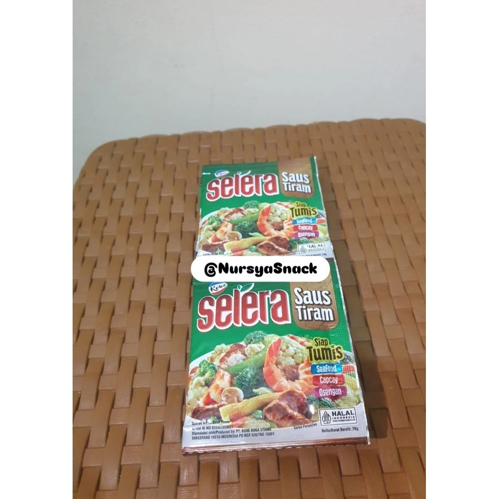 

Kobe Saus Tiram 1 renceng isi 10 pcs