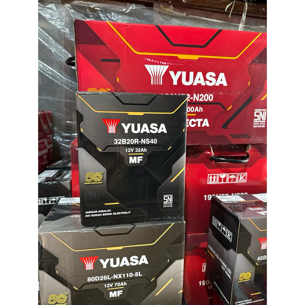 Accu Yuasa NS40 MF/ MAINTENANCE FREE (AKI KERING) 32ah
