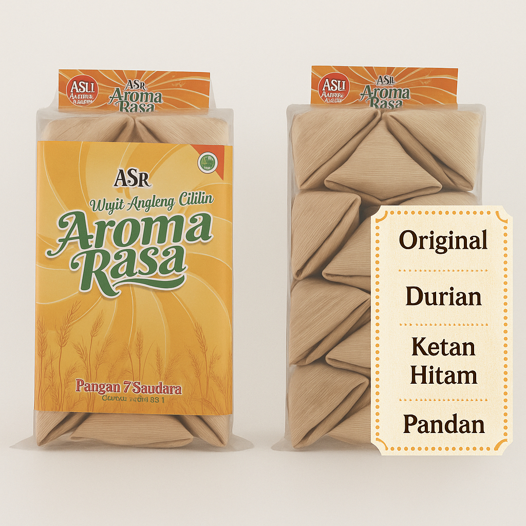 

Wajit Cililin 500gr Manis Lembut Legiet Daun Jagung