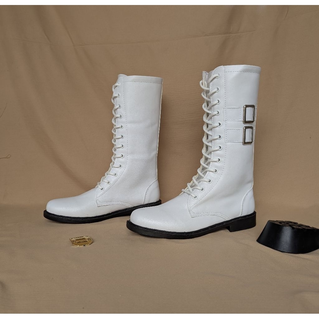 Sepatu Boots paskibra lkbb, model custom