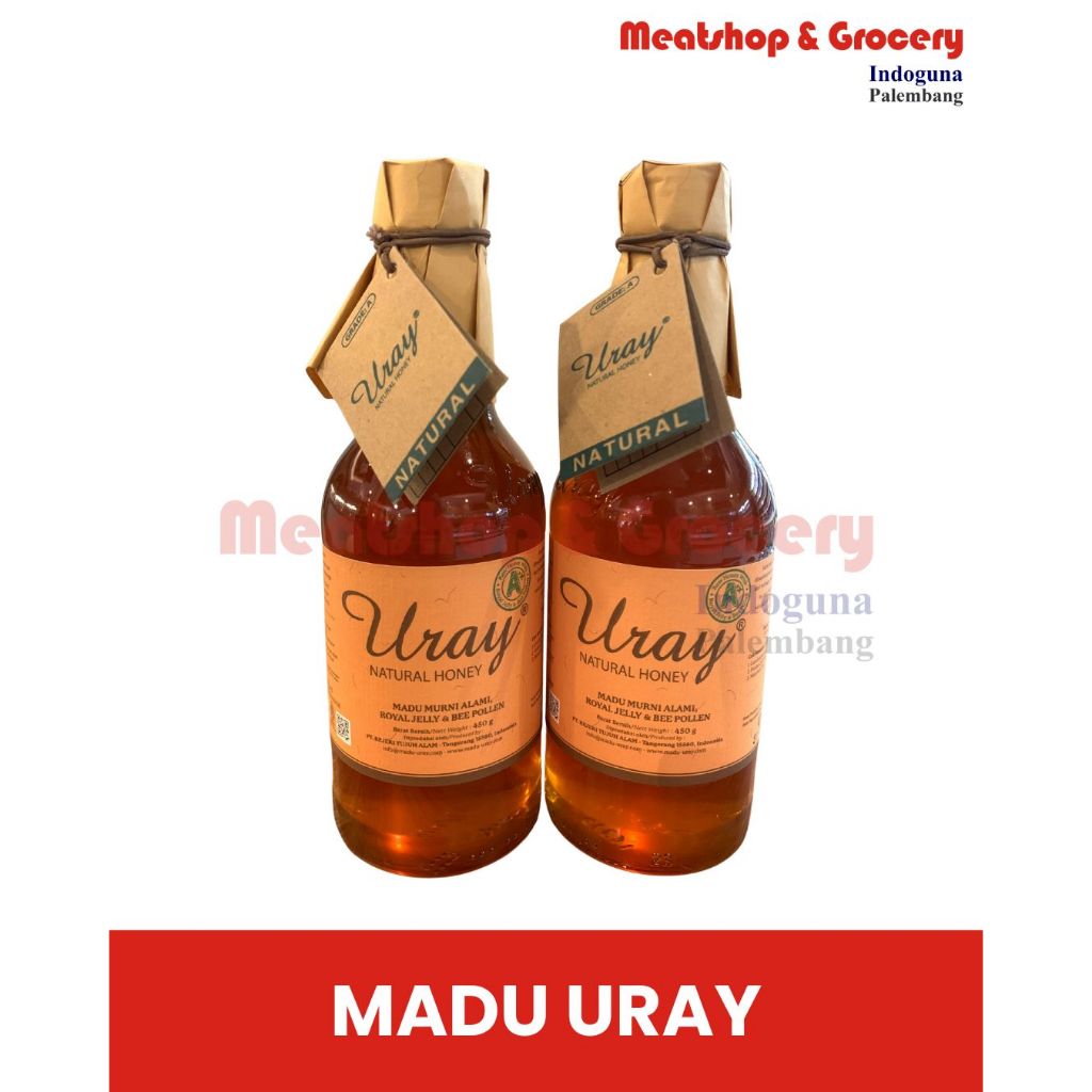 

Uray Natural Honey Royal Jelly & Bee Pollen 450 gr | Madu Murni Alami 450 gr