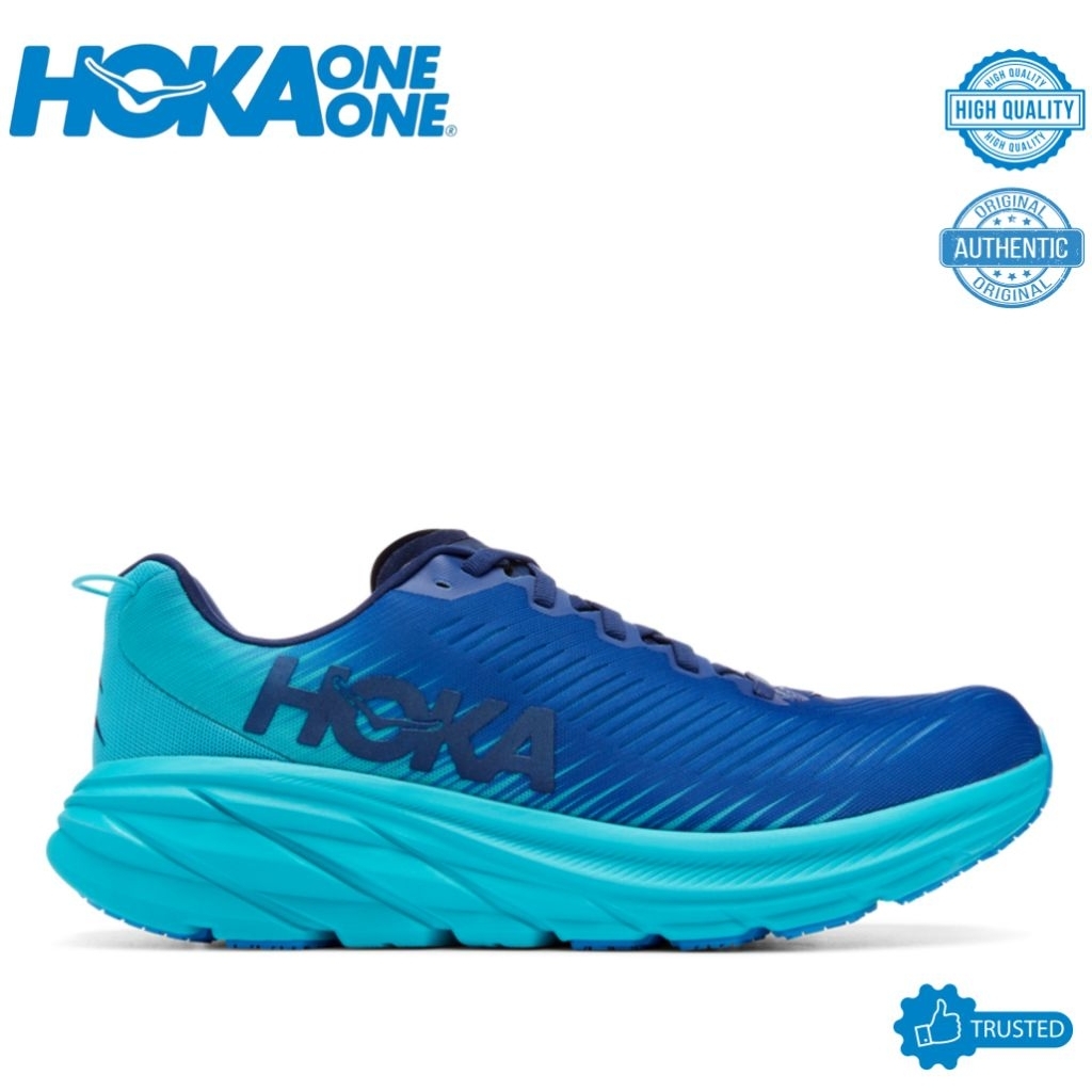 SEPATU RUNNING HOKA RINCON 3 BLUING SCUBA BLUE