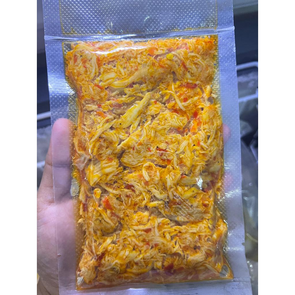 

Ayam Suwir Pedas 150gr | Sayur Freshmart Bandung