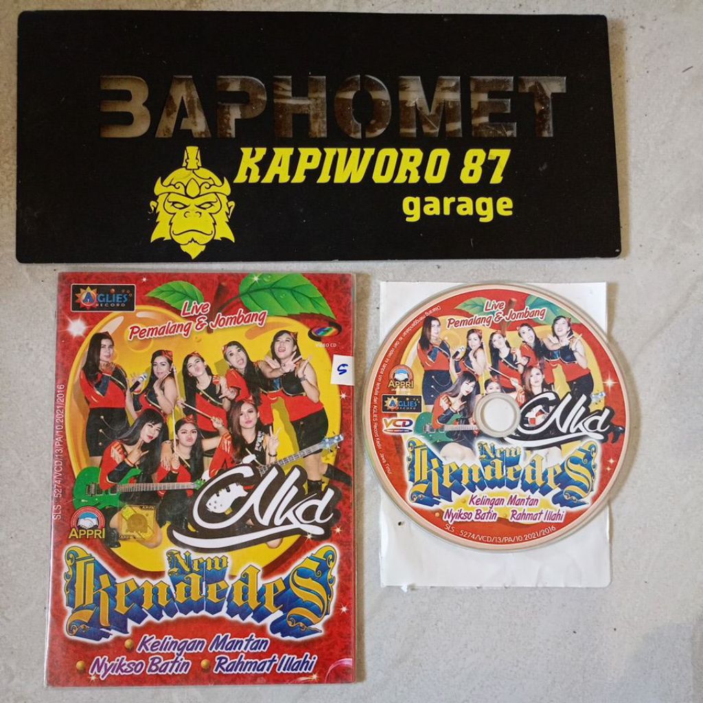 VCD,,,NEW KENDEDES,,,KELINGAN MANTAN