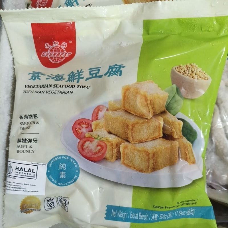 

Everbest seafood tofu vegetarian 500g
