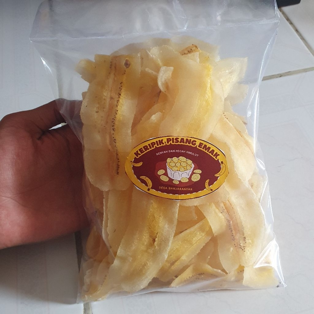 

Kripik Pisang Kepok Original Keripik Pisang Asin Gurih