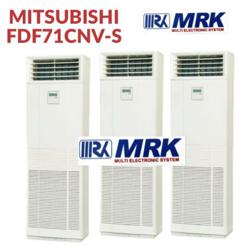 Mitsubishi AC Floor Standing Standard Non Inverter 3 PK - FDF71CNV-S