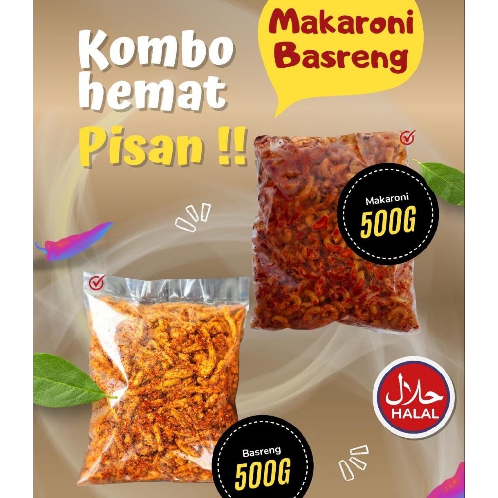 

Basreng Original Pedas Daun Jeruk Viral 1KG Cemilan Sultan Cianjur Snack Sajodo Ngabret Temen Ngopi