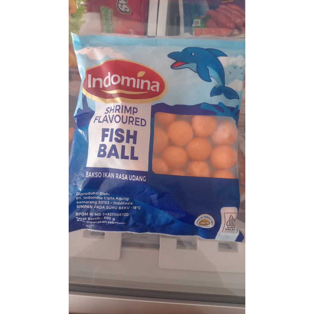 

Indomina Bakso Udang 500 Gram – Frozen Bakso Udang