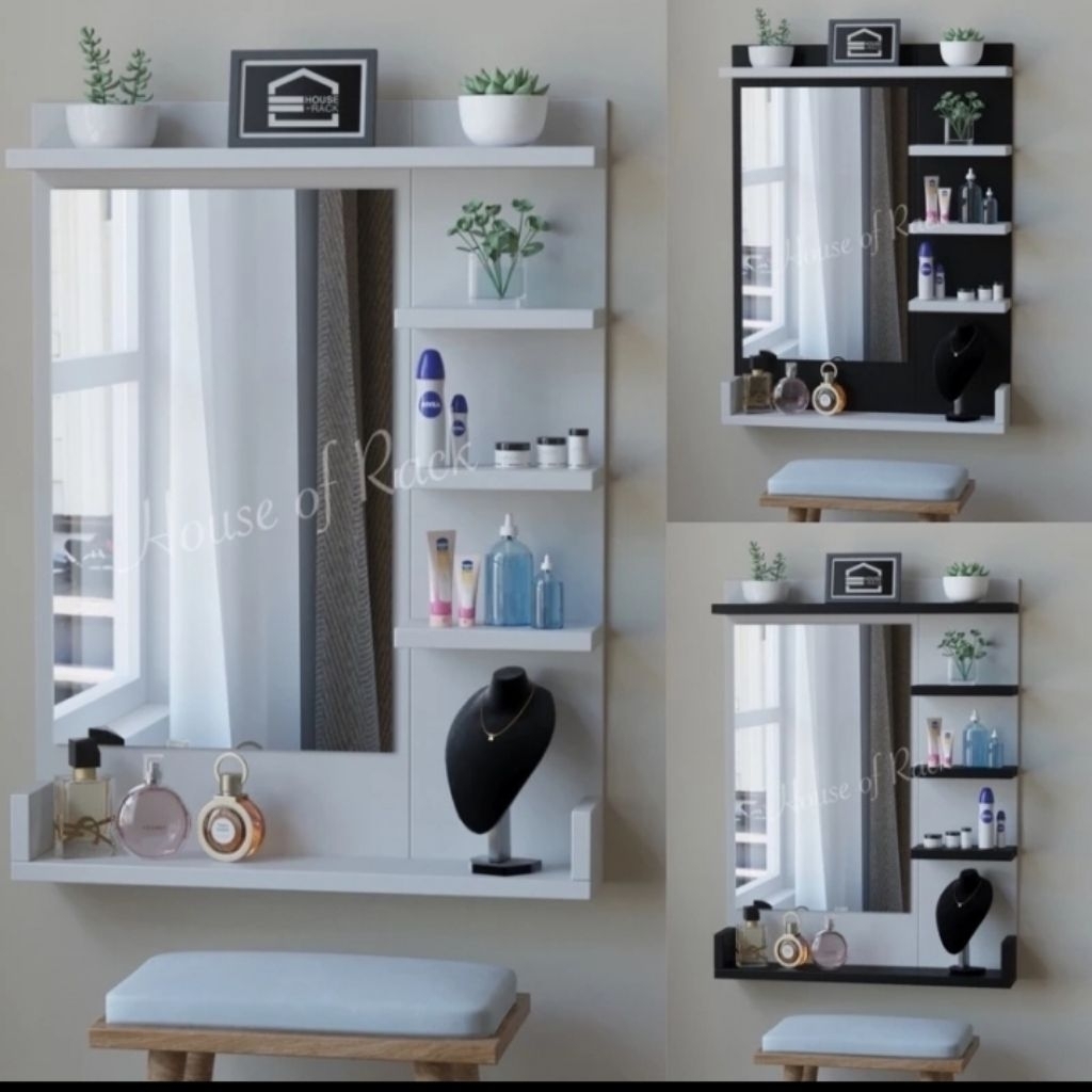 TERMURAH RAK MAKEUP MINIMALIS/GANTUNG/MEJA RIAS GANTUNG/MEJA RIAS/MEJA RIAS DINDING