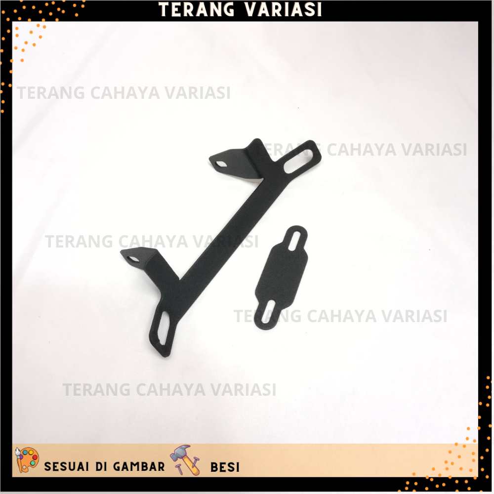 BRACKET DUDUKAN LAMPU TEMBAK NEW PCX 160 KOLONG MODEL TANDUK LAMPU TEMBAK PCX 160 NEW BARU