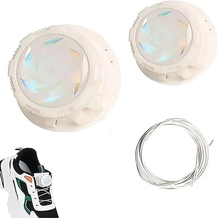 Tali Sepatu Elastis Tanpa Ikat Tali Gesper Otomatis Putar Tali Sepatu Kunci Tanpa Ikat untuk Dewasa