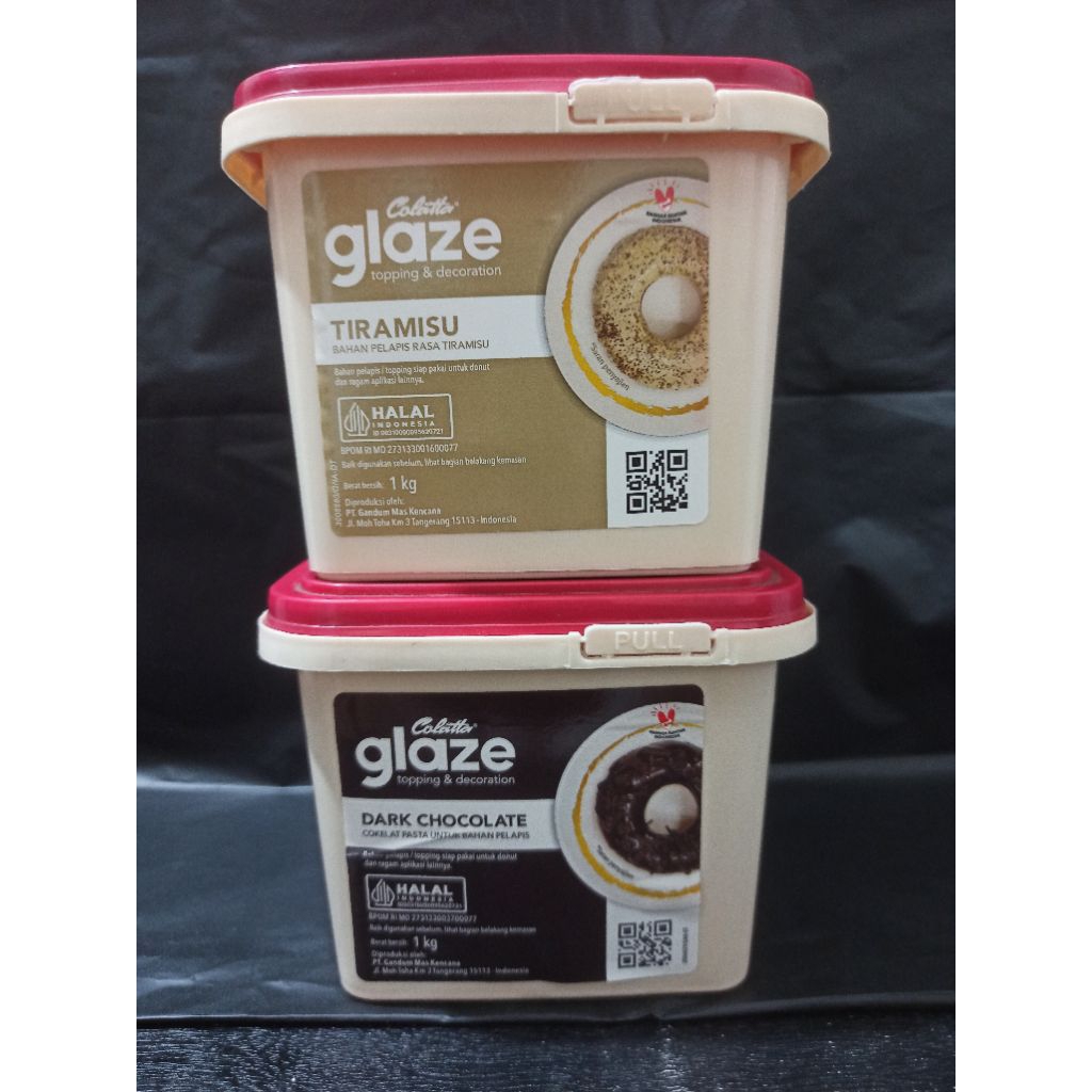 

COLATTA GLAZE DARK CHOCOLATE & TIRAMISU 1KG