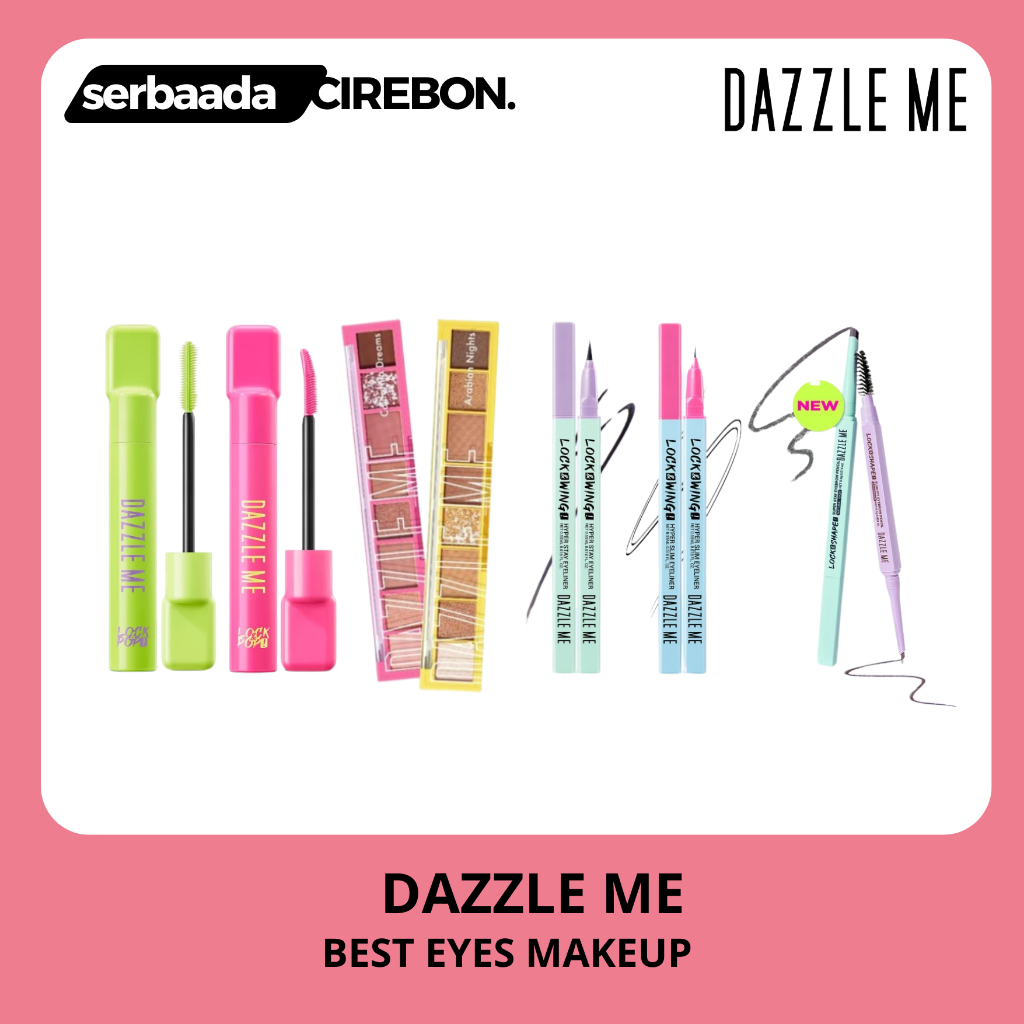 Dazzle Me Lock&Wing Hyper Slim Stay Eyeliner | Lock&Pop Volumax-ing Longlash-ting Mascara | The Worl