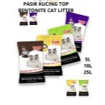 Pasir Kucing Bentonite Cat Litter TOP 5L / Pasir TOP Kucing
